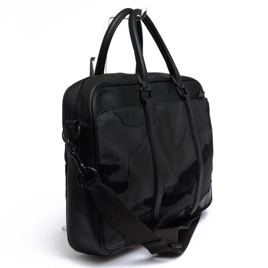 COACH ビジネスバッグ コーチ F11635 Perry Slim Brief in Blackout Mixed Materia...