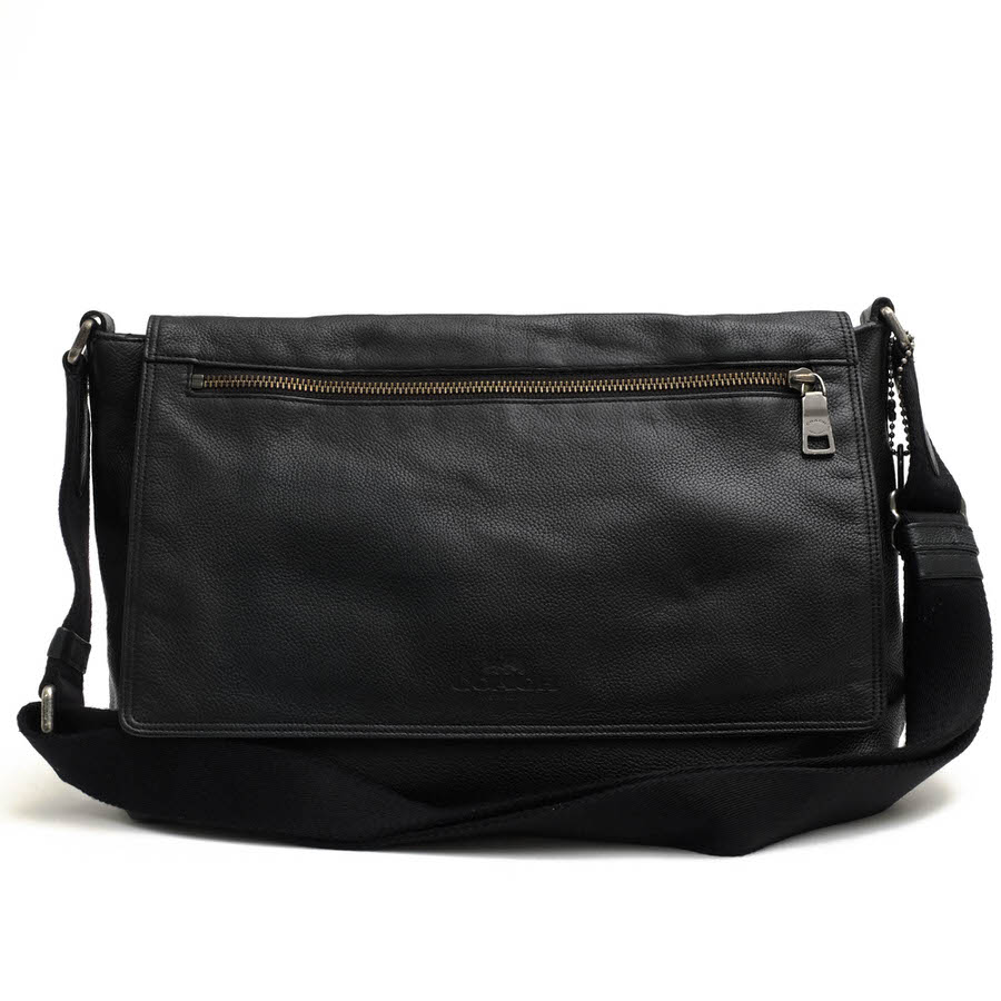 COACH ショルダーバッグ コーチ 71645 Sullivan Messenger Bag In Pebble Leather サリバン メッセンジ..
