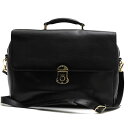 GOLD PFEIL ビジネスバッグ ゴールドファイル 3030862 Oxford Class schwarz 牛革 フラップ式 2WAY ショルダーバッグ ...