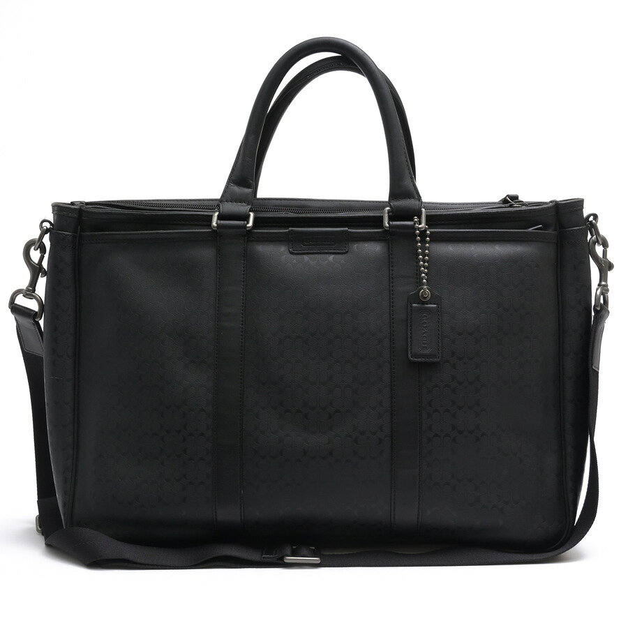COACH オールドコーチ 7302 2way ビジネスバッグ ショルダー　黒 e3033_1.jpg