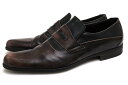 DOLCE&GABBANA コインローファー ドルガバ 1409 牛革 アンティーク染め スリッポン レザーソール 【中古】