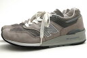 NEW BALANCE ローカットスニーカー ニューバランス M997GY ENCAPミッドソール 定番 【中古】