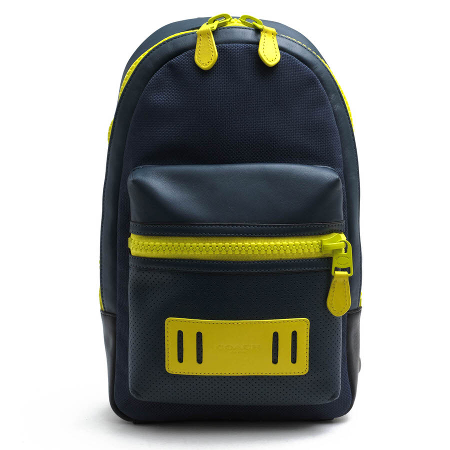 COACH - COACH ショルダーバッグ コーチ F20469 Terrain Pack In Perforated Mixed Materials テレイン パック 一部牛革 ボディバッグ 【中古】