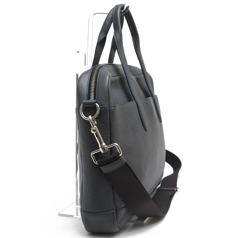 COACH ビジネスバッグ コーチ F11319 HAMILTON BAG IN PEBBLE LEATHER ハミルトン ...
