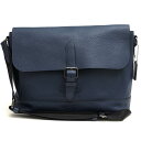 COACH ショルダーバッグ コーチ 88892 Hudson Messenger ハドソン メッセンジャー ペブルドレザー 牛革 メッセンジャーバッグ シボ革 シュリンクレザー 【中古】