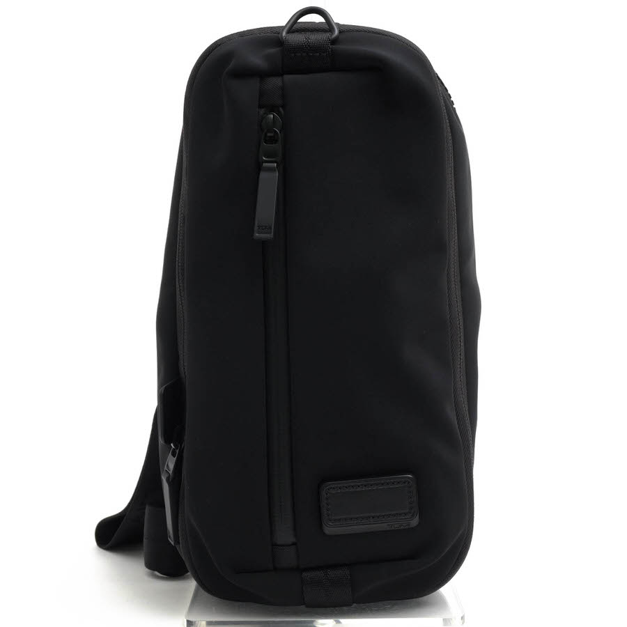 TUMI ショルダーバッグ トゥミ 0798685D tahoe Lookout Expandable Sling ルックアウト エクスパンダブル・スリング 牛革 メッセンジャーバッグ ボディバッグ 【中古】
