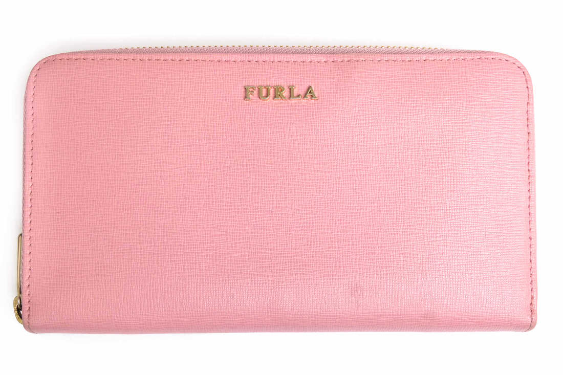 FURLA 長財布 フルラ バビロン BABYLON ZIP AROUND SAFIANO サフィアーノ 小銭入れあり ラウンドジップ ラウンドファスナー 【中古】