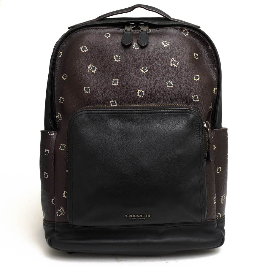 COACH å  F37592 Graham Backpack With Spikey Diamond Print ϥ Хåѥå PVCƥåɥХ  A4Ǽ ǥѥå š