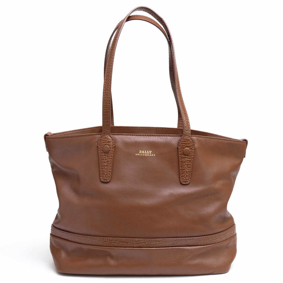 BALLY トートバッグ バリー VISSI-SM カーフ 牛革 肩掛け ワンショルダーバッグ ユニセックス 男女兼用 【中古】