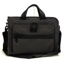 TUMI ビジネスバッグ トゥミ 26110AT2 Slim Deluxe Portfolio スリム デラックス ポートフォリオ Anthracite アンスラサイト 2WAY ショルダーバッグ 