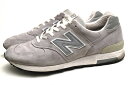 NEW BALANCE ローカットスニーカー ニューバランス M1400JGY ピックスキンスエード ENCAP C-CAP 【中古】