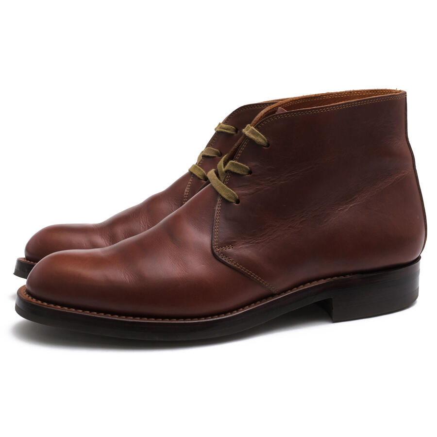 MOTO チャッカブーツ モト 1402 CHUKKA BOOTS 米国ホーウィン社クロムエクセル 牛...