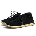 VISVIM ローカットスニーカー ビズビム 0116202002001 HURON MESH MOC-FOLK ベジタブルタンニン鞣し牛革 モカシン 【中古】