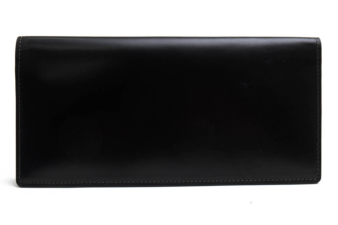 SOMES SADDLE 長財布 ソメスサドル HV-01 HANOVER ハノーバー 束入れ 馬革 コードバン 小銭入れなし 札入れ 二つ折り 【中古】