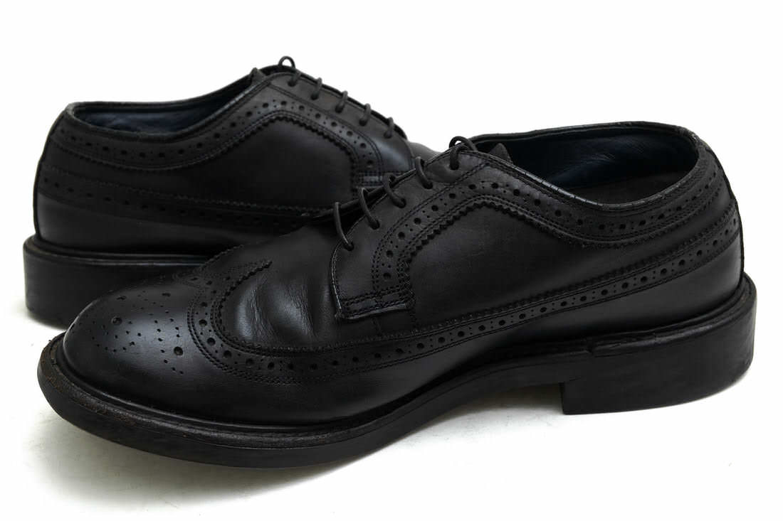 REGAL ビジネスシューズ リーガル 036S DWELLER SHOE WING TIP COW LEATHER WITH GORE-TEX nonnative ノンネイティブ別注 牛革 ロングウイングチップ ウイングチップ レザーソール 【中古】