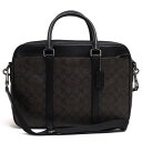 COACH ビジネスバッグ コーチ F54803 PERRY SLIM BRIEF IN SIGNATURE ペリー スリム ブリーフ シグネチャー コーテッド...