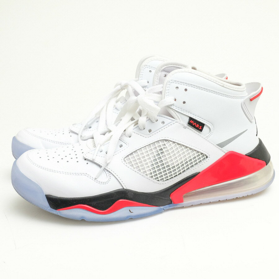 NIKE ハイカットスニーカー ナイキ CD7070-100 AIR JORDAN MARS 270 エアジョーダンマーズ WHITE REFLECT SILVER FIRE RED 【中古】