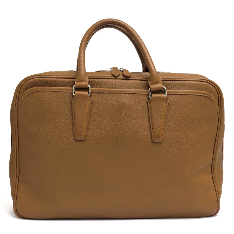 UNITED ARROWS ビジネスバッグ ユナイテッドアローズ UA LEATHER BRF UA レザー ブリーフ バッグ 牛革 2WAY ショルダーバッグ シボ革 シュリンクレザー 【中古】 2