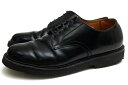 REGAL ビジネスシューズ リーガル 632S OFFICER SHOES HENDERSON ガラスレザー BEDWIN＆THE HEARTBREAKERS別注 牛革 US NAVYオフィサーシューズ プレーントゥ クレープソール グッドイヤーウェルト製法 【中古】