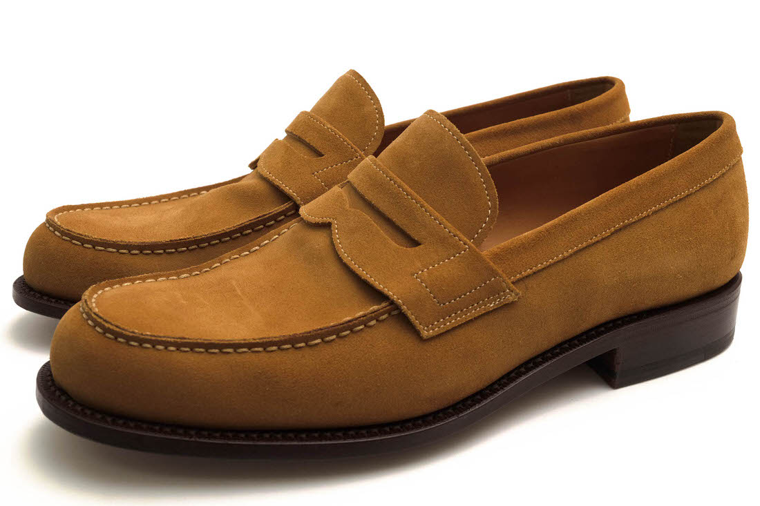 COURTLEY & SONS コインローファー コートリーアンドサンズ DO486ESH101 牛革 スリッポン グッドイヤーウェルト製法 【中古】