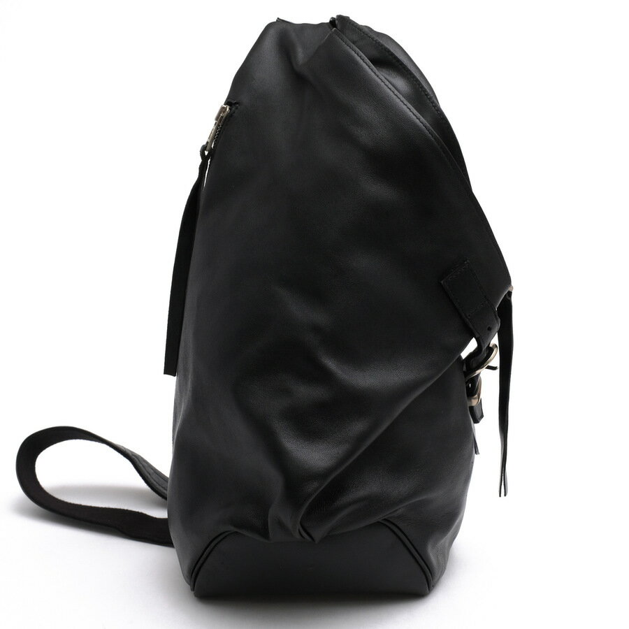 AKM ショルダーバッグ エイケイエム MINI FOLD BAG ラムレザー 子羊革 ボディバッグ 