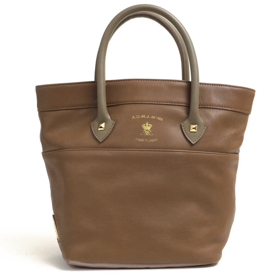Other - ADMJ ハンドバッグ エーディーエムジェイ 15SS01010 ベビーカーフ BABY CALF サフィアーノ Saffiano 【中古】