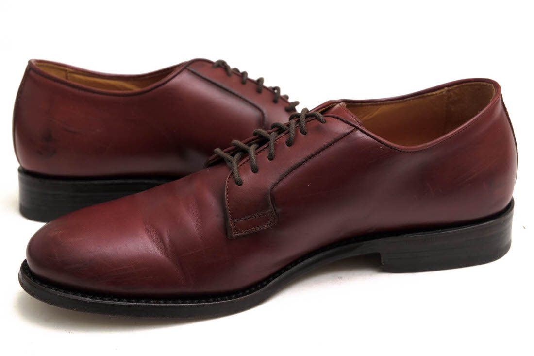 di Colletti ビジネスシューズ ディコレッティ 13532 牛革 ダービーシューズ プレーントゥ 【中古】