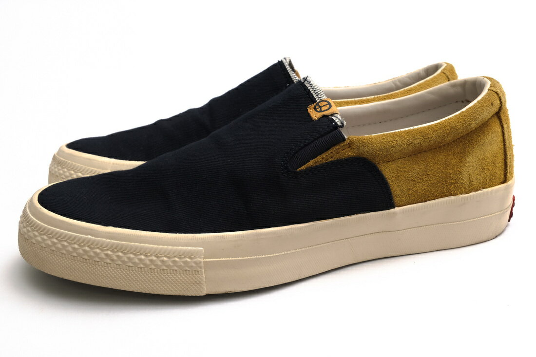 VISVIM ローカットスニーカー ビズビム 0114301001001 SKAGWAY SLIP-ON スリッポン デニム 