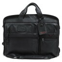 TUMI ビジネスバッグ トゥミ 96108DH Alpha Leather Organizer Portfolio Brief ナパレザー 牛革 2WAY シ...