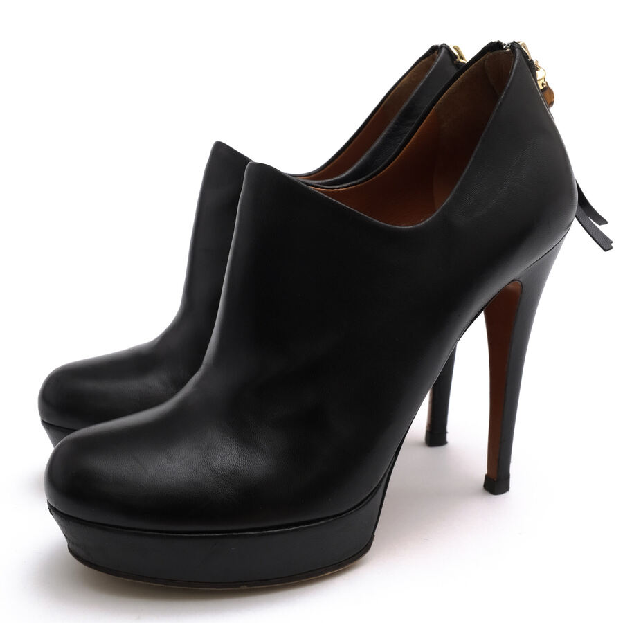 gucci///////////////\\\' - GUCCI パンプス グッチ 269723 カーフレザー 牛革 バンブータッセル ハイヒール バックジップ 【中古】