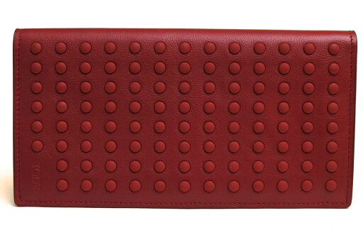 TOD'S 長財布 トッズ GOMMINI ゴンミーニ 牛革 カーフ 小銭入れなし 札入れ 二つ折り スタッズ 【中古】 TOD'S 長財布 トッズ GOMMINI ゴンミーニ 牛革 カーフ 小銭入れなし 札入れ 二つ折り スタッズ 【中古】