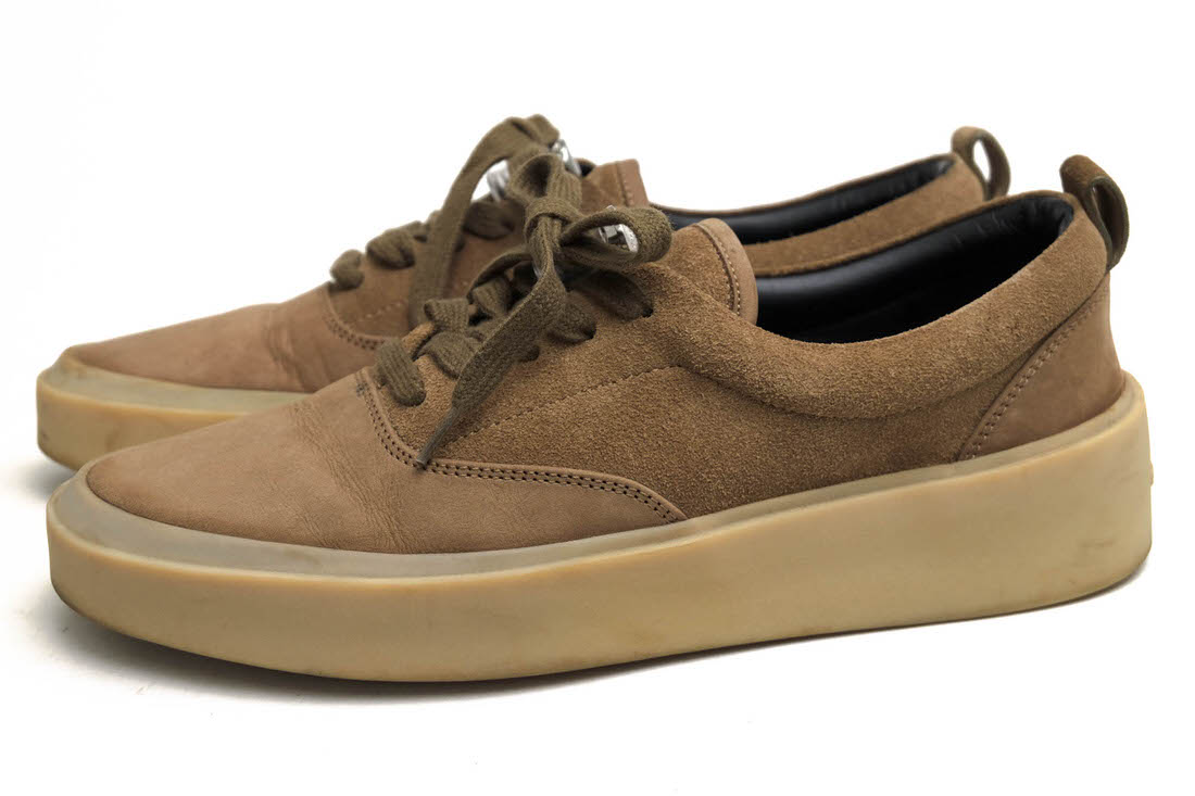 FEAR OF GOD ローカットスニーカー フィアオブゴッド 101 Lace Up Sneaker 牛革 【中古】