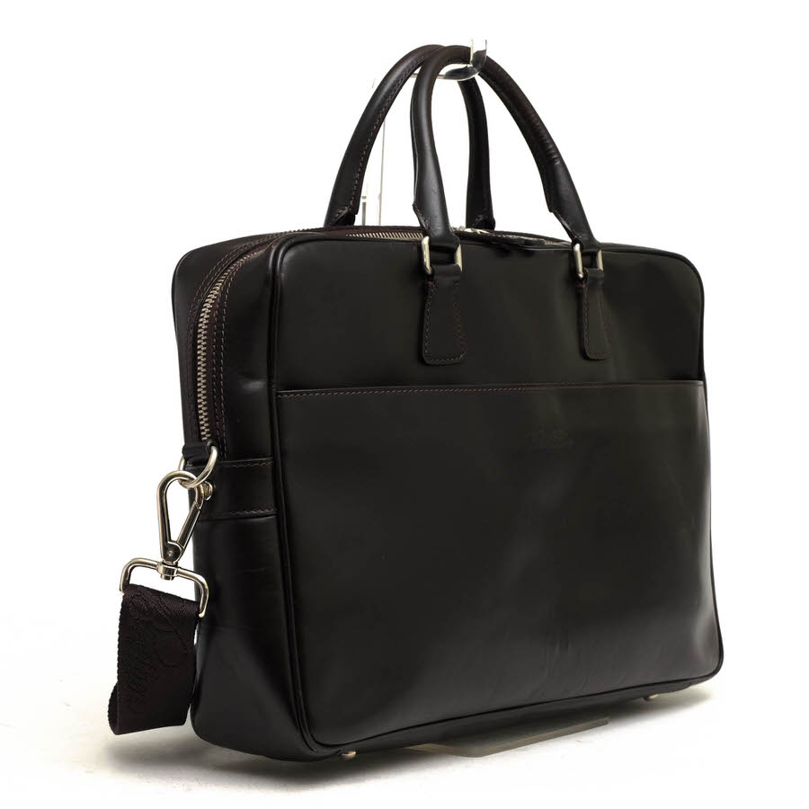 Brooks Brothers �ӥ��ͥ��Хå� �֥�å����֥饶���� �ե륰�쥤�󥫥��ϥ��� ���� A4��������Ǽ�� 2WAY ���������Хå� ����š�