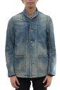 VISVIM トラッカージャケット ビズビム 0112205006007 ARTIFACT COVERALL DAMAGED カバーオール ヴィンテージ加工 デニム 【中古】