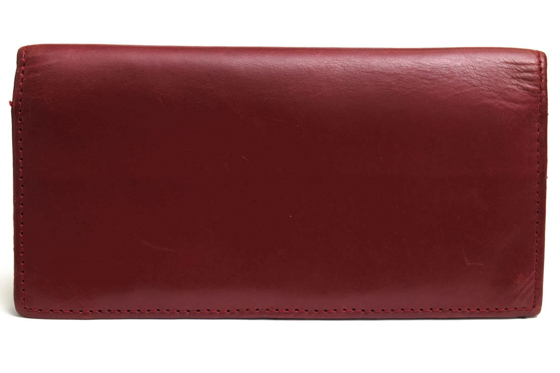 GLENROYAL 長財布 グレンロイヤル 03-5594 LONG WALLET WITH CURVED ZIP ブライドルレザー 小銭入れあり 【中古】