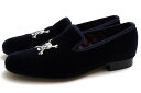 CROCKETT&JONES スリッポン クロケット&ジョーンズ The Albert Slipper SKULL & CROSSBONES スカル&クロスボー...