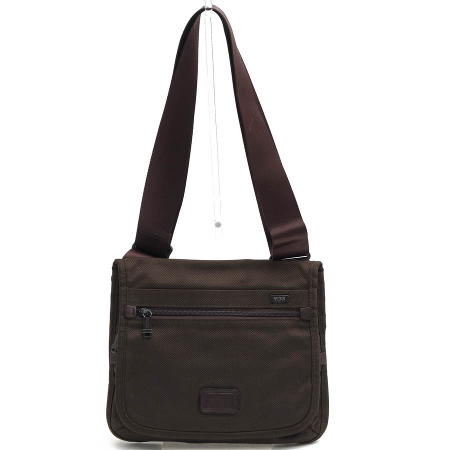 TUMI V_[obO gD~ 2210BH Alpha Ballistic Travel Small Flap Crossbody oXeBbNiC NX{fB {fBobO yÁz