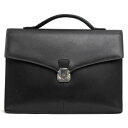 Dunhill ビジネスバッグ ダンヒル FA8010E SIDECAR サイドカー グレインカウハイドレザー サフィアーノ型押し 定番 【中古】