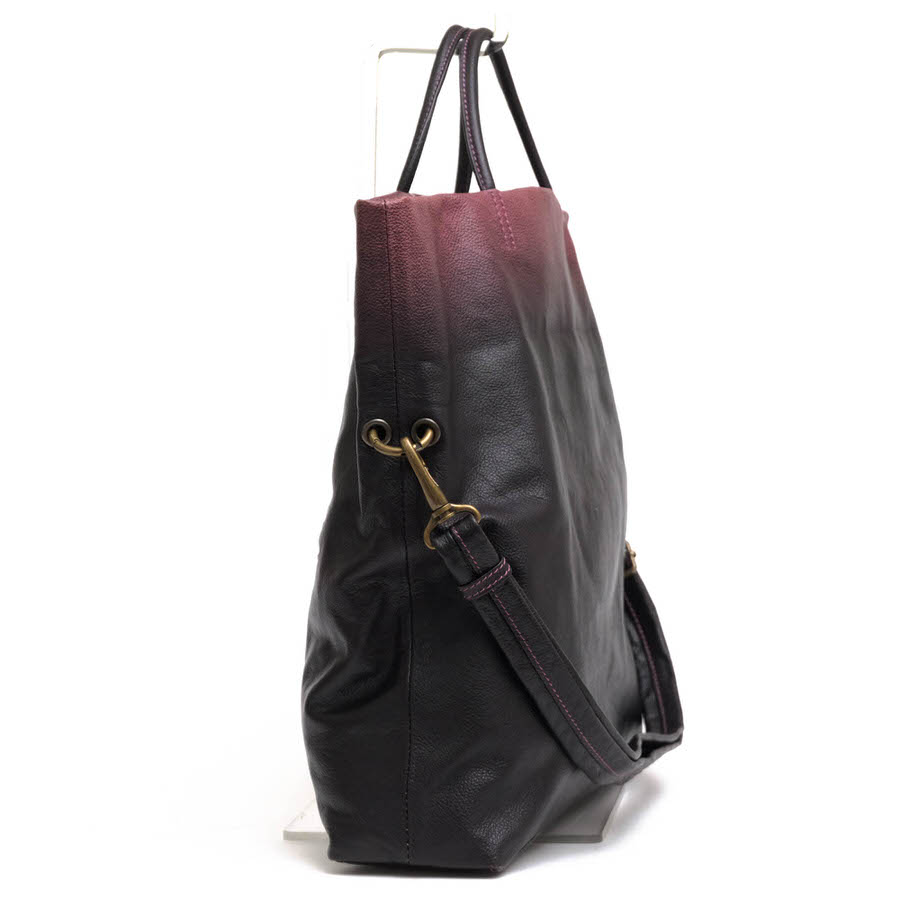 MOTHERHOUSE トートバッグ マザーハウス Soramoyou ソラモヨウ 牛革 グラデーション 2WAY ショルダーバッグ 【中古】 branding-10079950 ブランディング サンプル画像3