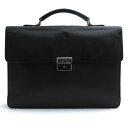 Longchamp ビジネスバッグ ロンシャン ヨーロッパ産フルグレインカウハイド 牛革 A4サイズ収納可 【中古】