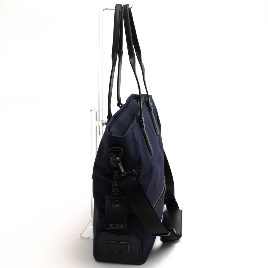 TUMI トートバッグ トゥミ 6602029NVY2E HARRISON Woodside East West Tote ウッド...