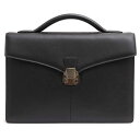 Dunhill ビジネスバッグ ダンヒル SIDECAR サイドカー コンパクト 牛革 カウハイド サフィアーノ型押し 定番 【中古】