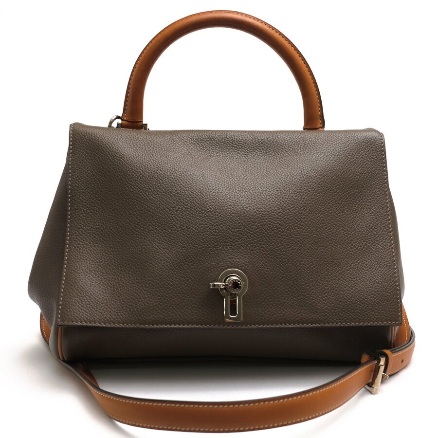 MOYNAT ハンドバッグ モワナ Danse Taurillon Leather トリヨンレザー 牛革 2WAY ショルダーバッグ シボ革 シュリンクレザー 