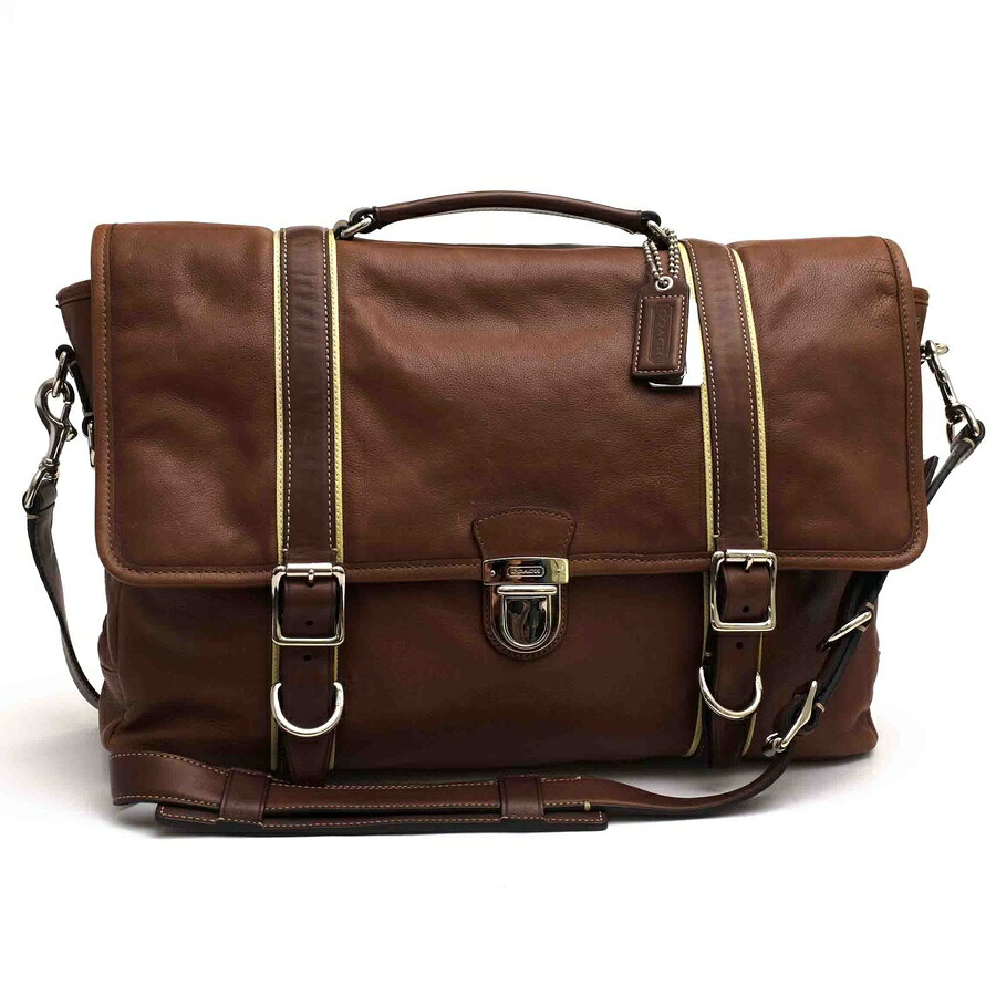 COACH ビジネスバッグ コーチ 70146 NATURAL GLOVE TANNED COWHIDE ナチュラル グ...