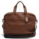 COACH ビジネスバッグ コーチ F54801 Hamilton Bag In Smooth Leather ハミルトン バッグ スムースレザー 牛革 2WAY ショルダーバッグ 【中古】