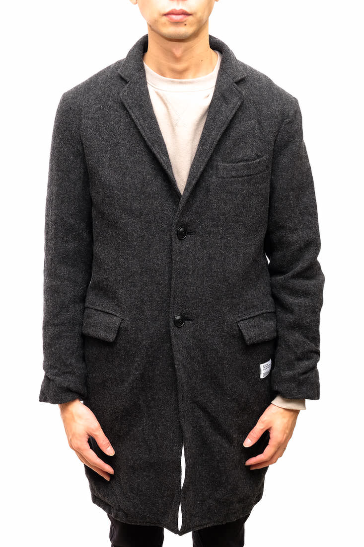 BEDWIN コート ベドウィン 14AL5328 2B TWEED CHESTER COAT BYRNE 2B TWEED CHESTER COAT BYRNE THE HEARTBREAKERS ツイード チェスターコート 【中古】