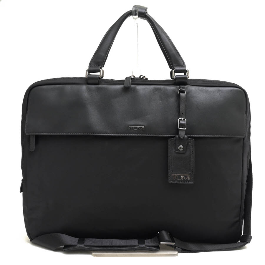 TUMI ビジネスバッグ トゥミ 481764DE Voyageur City ギブズ シングルジップ ブリーフ 日本限定モデル 2WAY ショルダーバッグ 【中古】