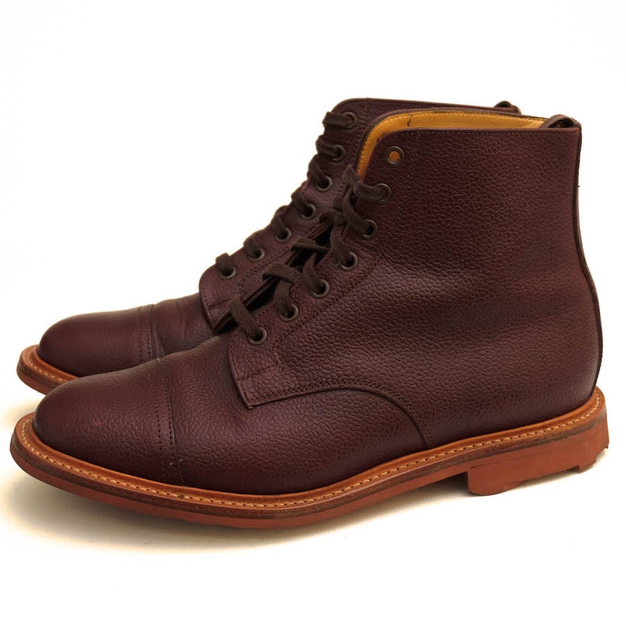 Mark McNairy レースアップブーツ マークマクナイリー 8906TG Derby Boot 牛革 リッジウェイソール キャップトゥ グッドイヤーウェルト製法 【中古】