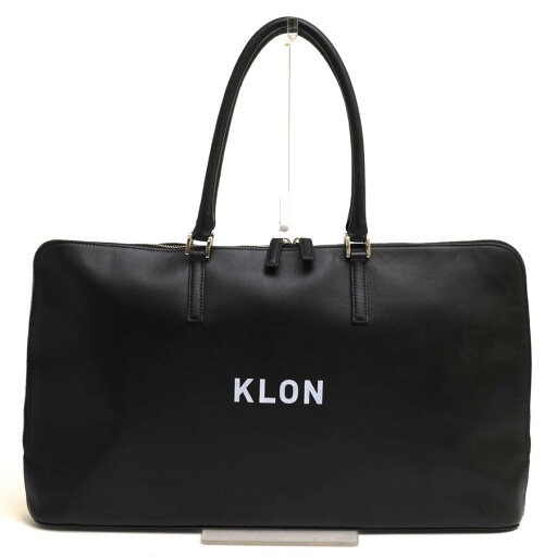 KLON トートバッグ クローン ACTIVE LEATHER BAG BRIEFCASE TYPE BLACK 牛革 肩掛け ワンショルダーバッグ ユニセックス 男女兼用 【中古】 KLON トートバッグ クローン ACTIVE LEATHER BAG BRIEFCASE TYPE BLACK 牛革 肩掛け ワンショルダーバッグ ユニセックス 男女兼用 【中古】