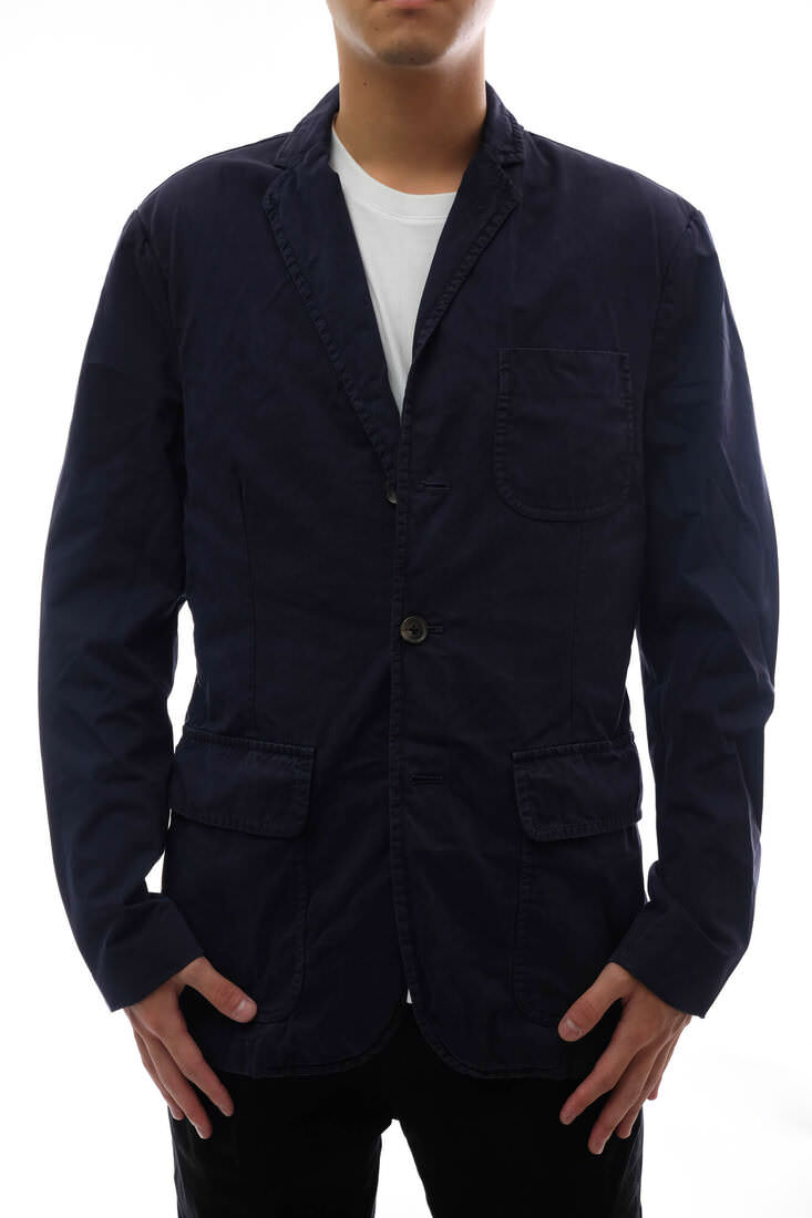 POLO RALPH LAUREN テーラードジャケット ポロ ラルフローレン 8687106F3LS シングルブレスト ヴィンテージ加工 【中古】